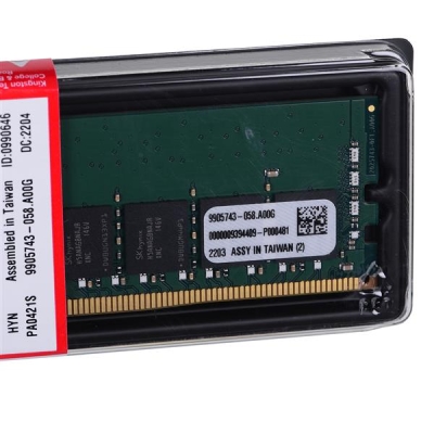 KINGSTON DDR4 16GB 3200MT/s CL22 DIMM 1Rx8-5317326