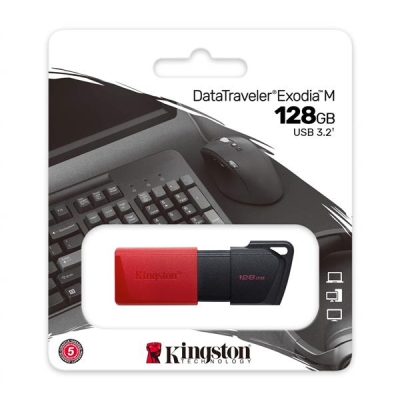 KINGSTON Exodia 128GB USB3.2 red-5365379