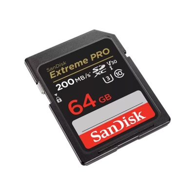 SANDISK EXTREME PRO SDXC 64GB 200/90 MB/s A2-5481090