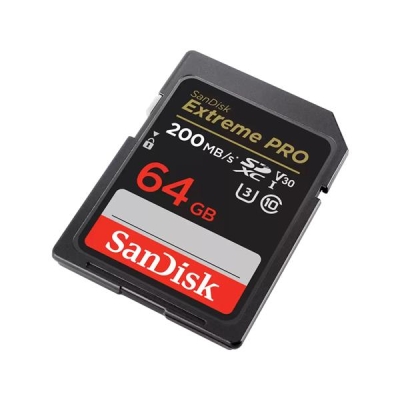 SANDISK EXTREME PRO SDXC 64GB 200/90 MB/s A2-5481091