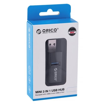 ORICO MINI HUB USB-A 3.1, 5GBPS, 3X USB-A, ALU-5481324