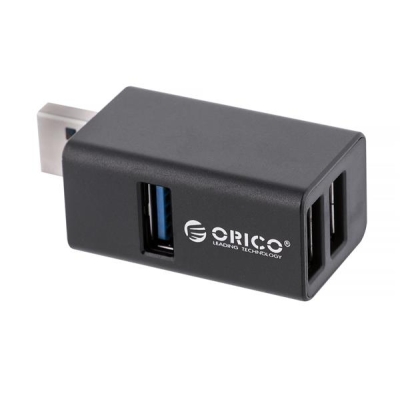 ORICO MINI HUB USB-A 3.1, 5GBPS, 3X USB-A, ALU-5481326