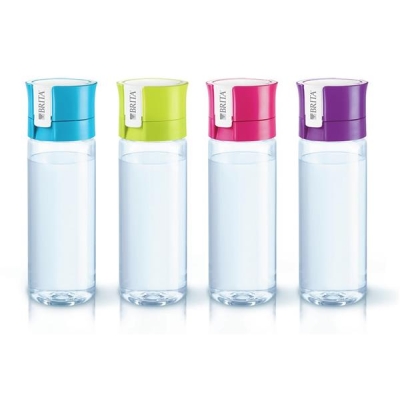 Butelka filtrująca Brita Fill&Go różówa + 4 filtry MicroDisc-5485637