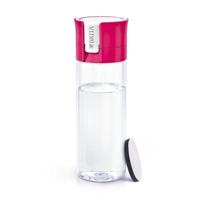Butelka filtrująca Brita Fill&Go różówa + 4 filtry MicroDisc-5485638