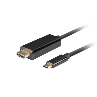 LANBERG KABEL USB-C(M)->HDMI(M) 1.8M 4K 60HZ CZARNY CA-CMHD-10CU-0018-BK