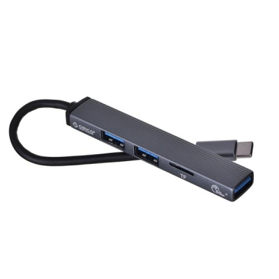 ORICO HUB USB-C 3X USB-A, CZYT MICROSD, 5 GBPS,ALU-5515743
