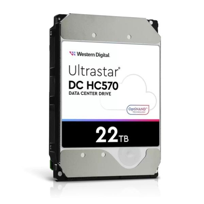 Dysk serwerowy HDD Western Digital Ultrastar DC HC570 WUH722222AL5204 (22 TB; 3.5