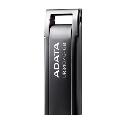 ADATA FLASHDRIVE UR340 64GB USB 3.2 BLACK-5545400