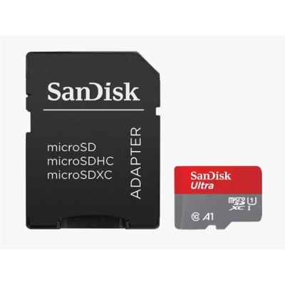 SANDISK ULTRA microSDXC 64GB 140MB/s + SD ADAPTER-5545466