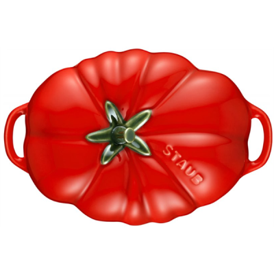 Mini Cocotte ceramiczny owalny pomidor STAUB 40511-855-0 - czerwony 500 ml-5565143
