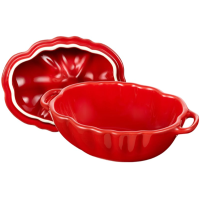 Mini Cocotte ceramiczny owalny pomidor STAUB 40511-855-0 - czerwony 500 ml-5565148