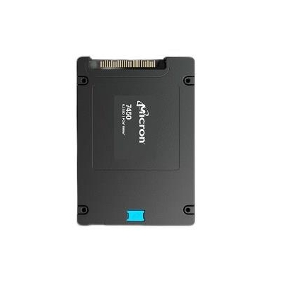 Dysk SSD Micron 7450 PRO 7.68TB U.3 (7mm) NVMe Gen4 MTFDKCB7T6TFR-1BC1ZABYYR (DPWD 1)
