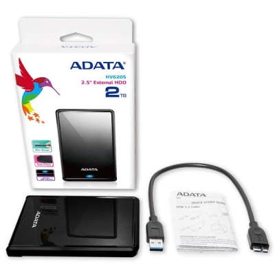 Dysk zewnętrzny HDD ADATA HV620S (2TB; 2.5