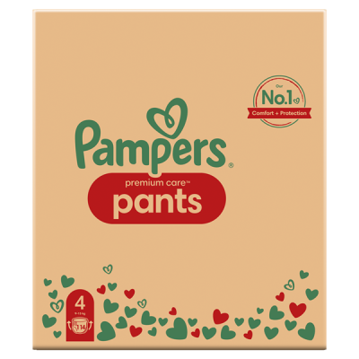 Pieluchy PAMPERS Premium PANTS MTH rozm 4 (9-15kg) 114szt-5692629