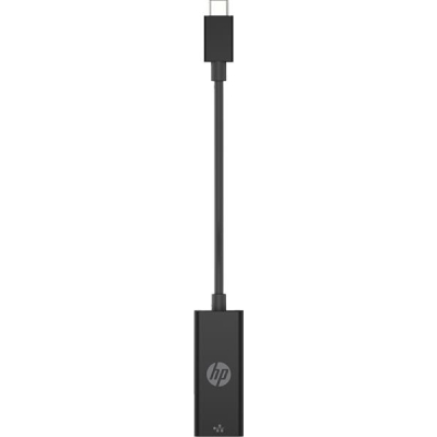 HP USB-C/RJ45, 4Z534AA, czarny