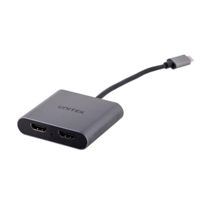 UNITEK ADAPTER USB-C NA 2X HDMI, 4K 60HZ MST-5830579