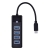 ORICO HUB USB-C 4X USB-A 3.1, CZARNY-5836072