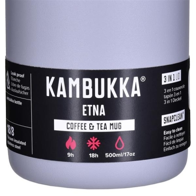 Kambukka kubek termiczny Etna 500ml - Uncertain Grey-5871565