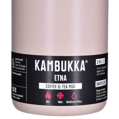 Kambukka kubek termiczny Etna Grip 500 ml - Barely Beige-5871614