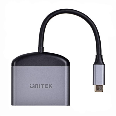 UNITEK ADAPTER USB-C - HDMI 2.1, USB-A, USB-C, PD-5875404