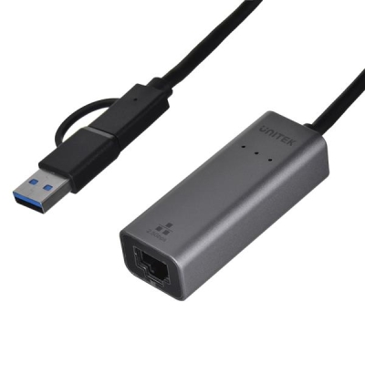 UNITEK ADAPTER USB-A/C - RJ45 2.5G ETHERNET (M/F)-5875530