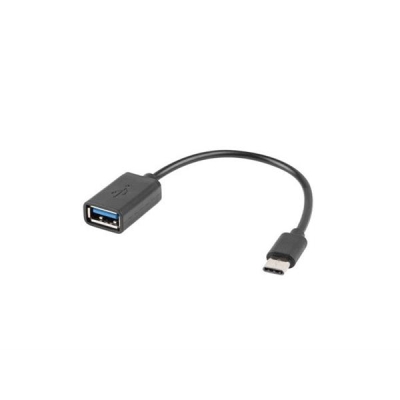 LANBERG ADAPTER USB-C(M)->USB-A(F) 2.0 15CM OTG AD-OTG-UC-01