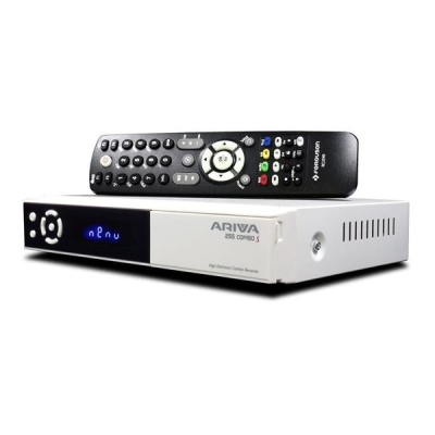 Tuner DVB-T2Ferguson Ariva 255 Combo S H265 HEVC (biały)