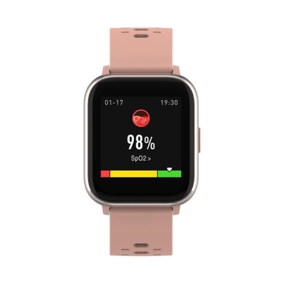 Smartwatch Bluetooth z temperaturą ciała Denver różowy-5980687