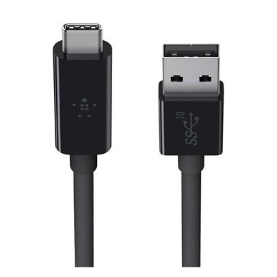 BELKIN KABEL USB-C - USB-A 3.1, 1M, CZARNY-5986200
