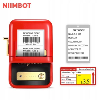 Drukarka Etykiet Niimbot B21 Red-6001120