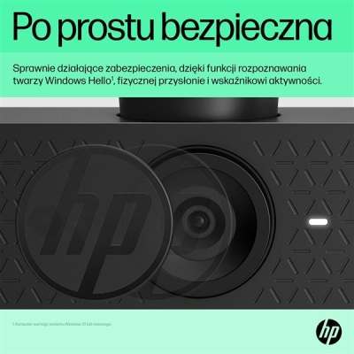 Kamera internetowa HP 620 6Y7L2AA Full HD USB Czarna-6001280