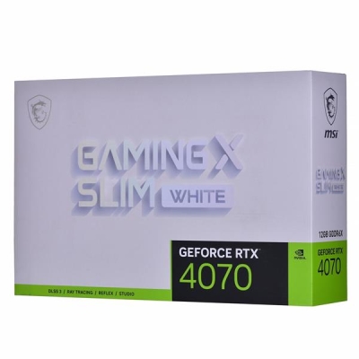 Karta graficzna MSI GeForce RTX 4070 GAMING X SLIM WHITE 12GB-6009358