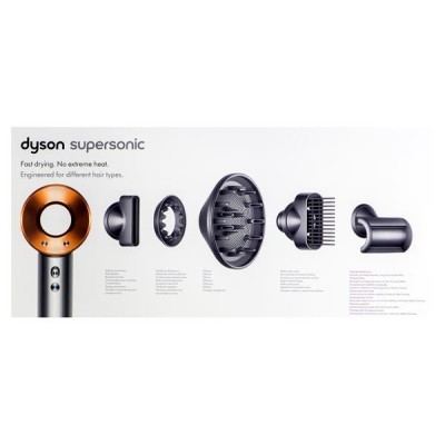 Suszarka do włosów DYSON HD07 Nickel/Copper-6013474