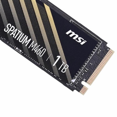 Dysk SSD MSI SPATIUM M460 1TB PCIe Gen4x4 NVMe M.2 2280 3D NAND-6054126