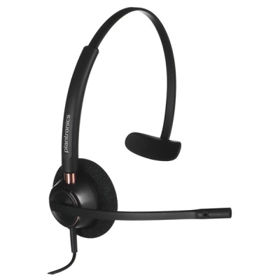 POLY EncorePro HW510 Zestaw słuchawkowy Przewodowa Opaska na głowę Biuro/centrum telefoniczne Czarny-6114532
