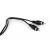 Adapter GEMBIRD UVG-002 (USB M - RCA, S-Video F; 0,50m; kolor czarny)-918939