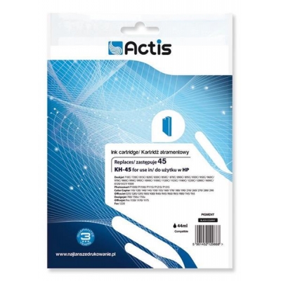 Tusz ACTIS KH-45 (zamiennik HP 45 51645A; Standard; 44 ml; czarny)-932482
