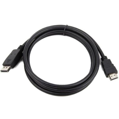 Kabel GEMBIRD CC-DP-HDMI-1M (HDMI M - DisplayPort M; 1m; kolor czarny)-936431