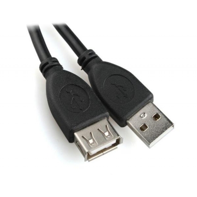 Kabel GEMBIRD CCP-USB2-AMAF-6 (USB 2.0 typu A F - USB 2.0 typu B M; 1,8m; kolor czarny)-936509