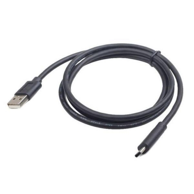 Kabel GEMBIRD CCP-USB2-AMCM-6 (USB 2.0 M - USB typu C M; 1,8m; kolor czarny)-936585