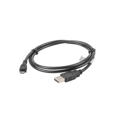 Kabel Lanberg CA-USBM-10CC-0010-BK (USB 2.0 M - Micro USB M; 1m; kolor czarny)-937601