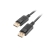 Kabel Lanberg CA-DPDP-10CC-0030-BK (DisplayPort M - DisplayPort M; 3m; kolor czarny)-937547