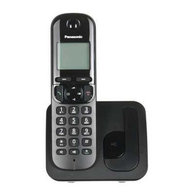 Telefon stacjonarny Panasonic KX-TGC 210 PDB (kolor czarny)-976494